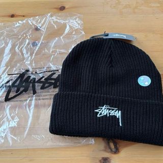 Stussy 80s ビーニーロングニット帽