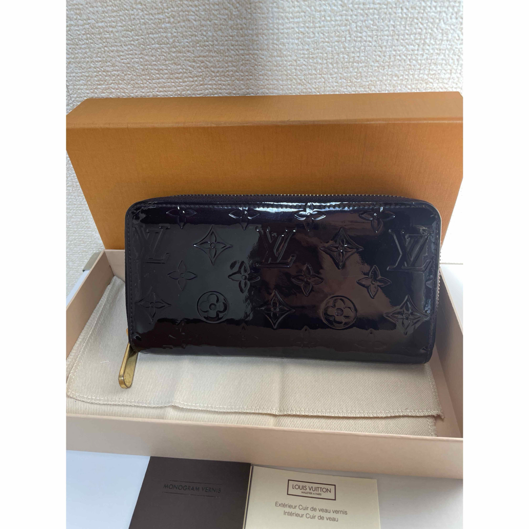 LOUIS VUITTON - ルイヴィトン VUITTON 長財布 ヴェルニ ジッピー