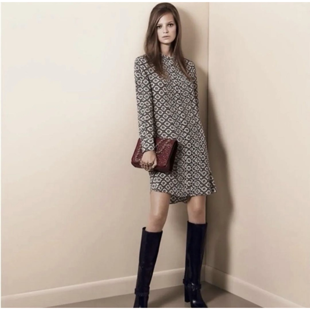 Tory Burch - 美品 TORY BURCH トリーバーチ 100%シルク ワンピース