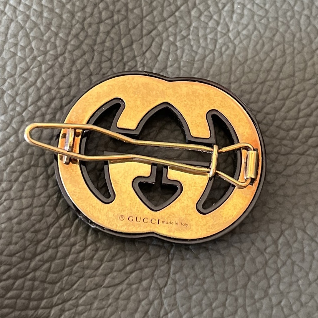GUCCI - GUCCI インターロッキングG ヘアクリップの通販 by hi｜グッチ