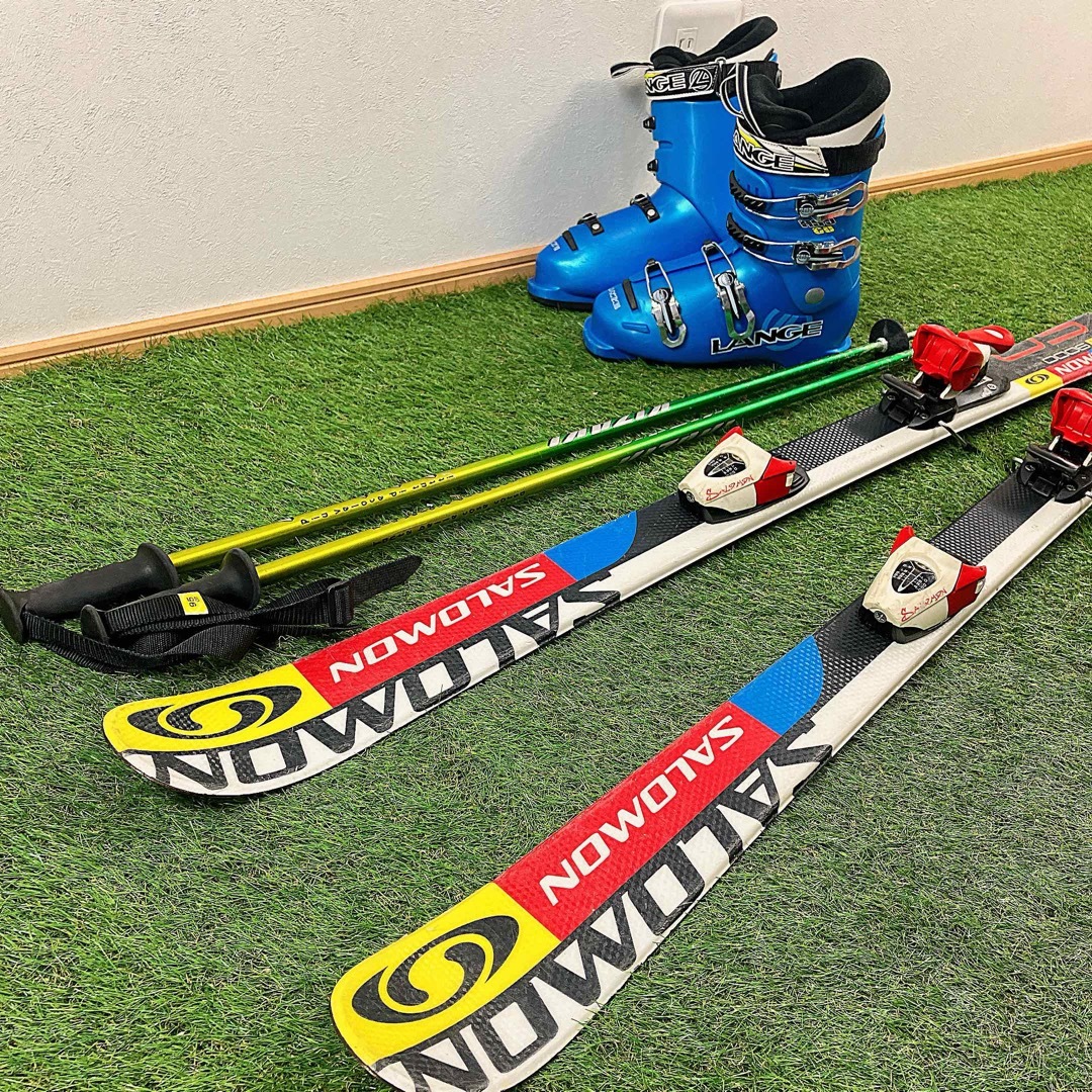 スキーセット SALOMONスキー靴 24センチ ZUMAスキー板159センチ 【公式