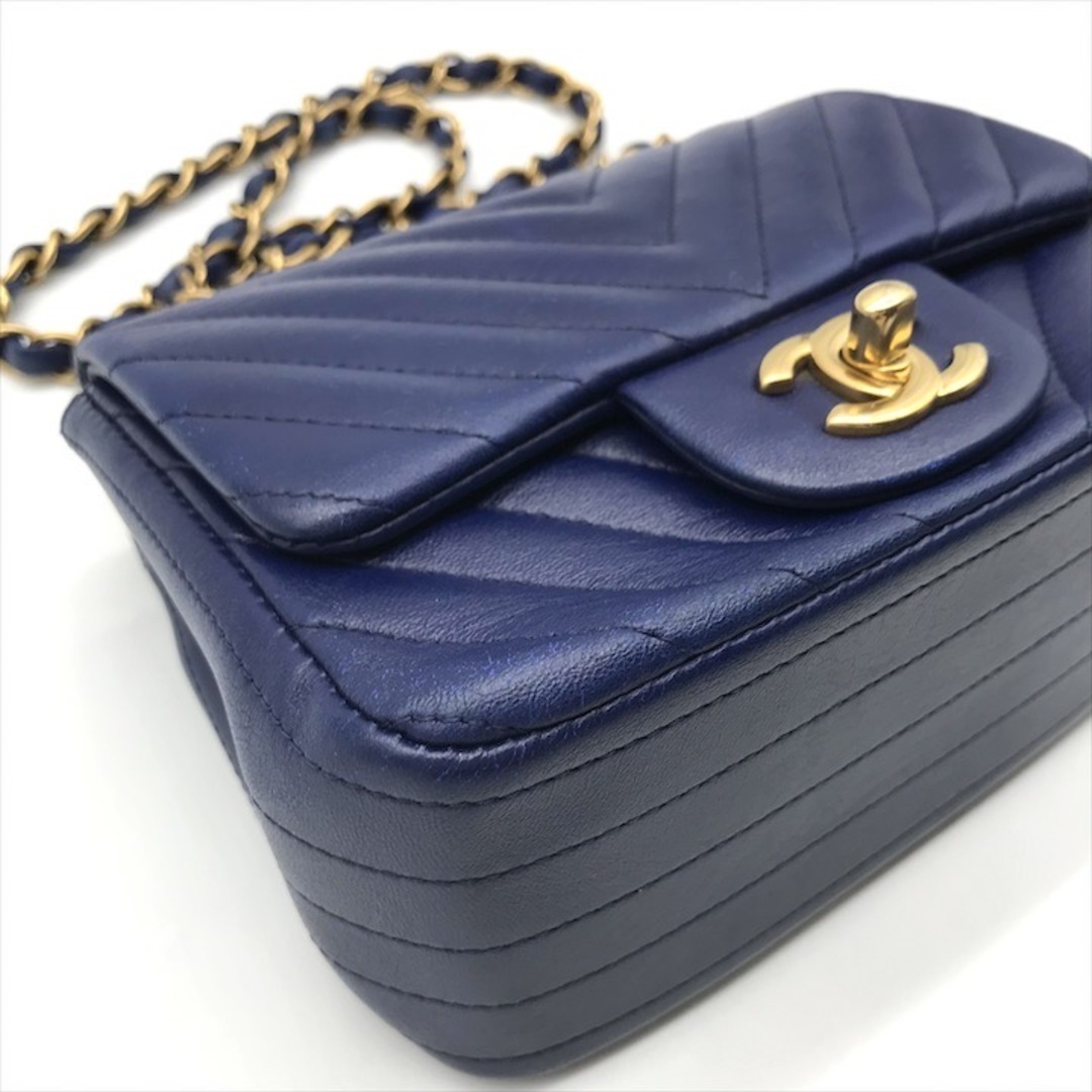 CHANEL - 良品 CHANEL シャネル ココマーク ターンロック ミニ V