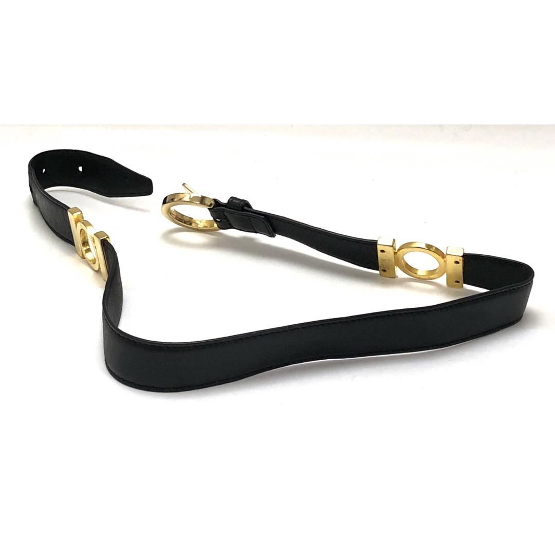 Salvatore Ferragamo - フェラガモ ガンチーニ レザー ベルト黒色系