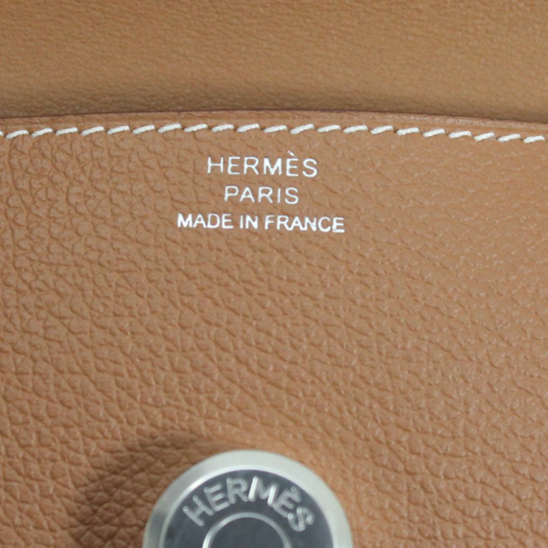 HERMES - 【新品】エルメス カードケース ドゴン ゴールド ブラウン 茶