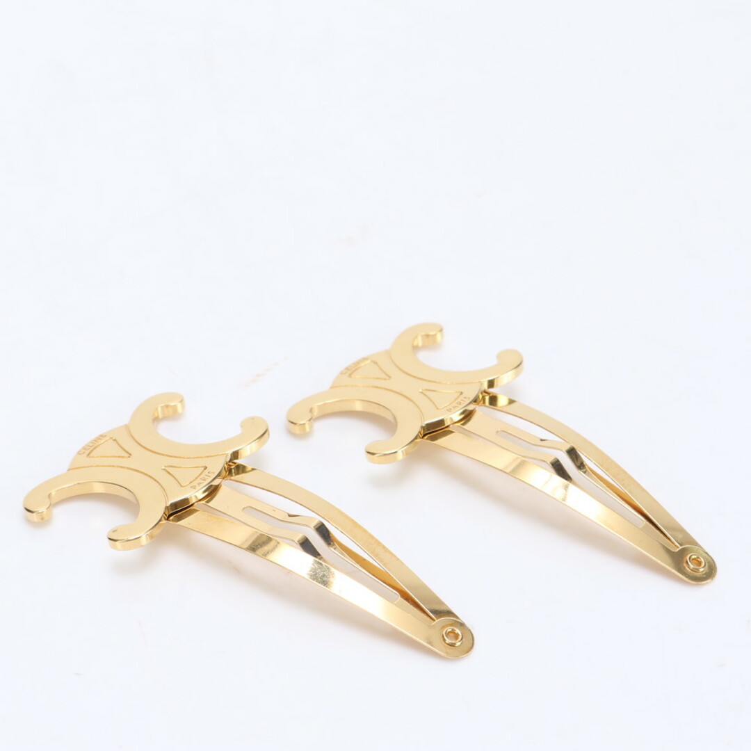 CELINE - 新品同様 現行品 セリーヌ トリオンフ スナップ ヘア