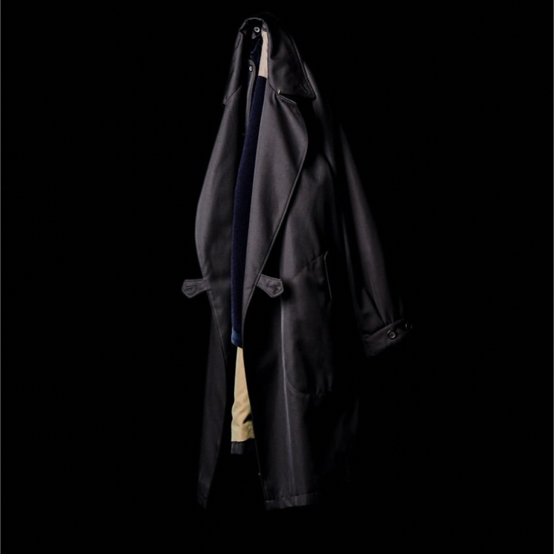 MAATEE&SONS 24AW OVER COAT BLACK/NAVYの通販 by MAT&KO's shop｜ラクマ