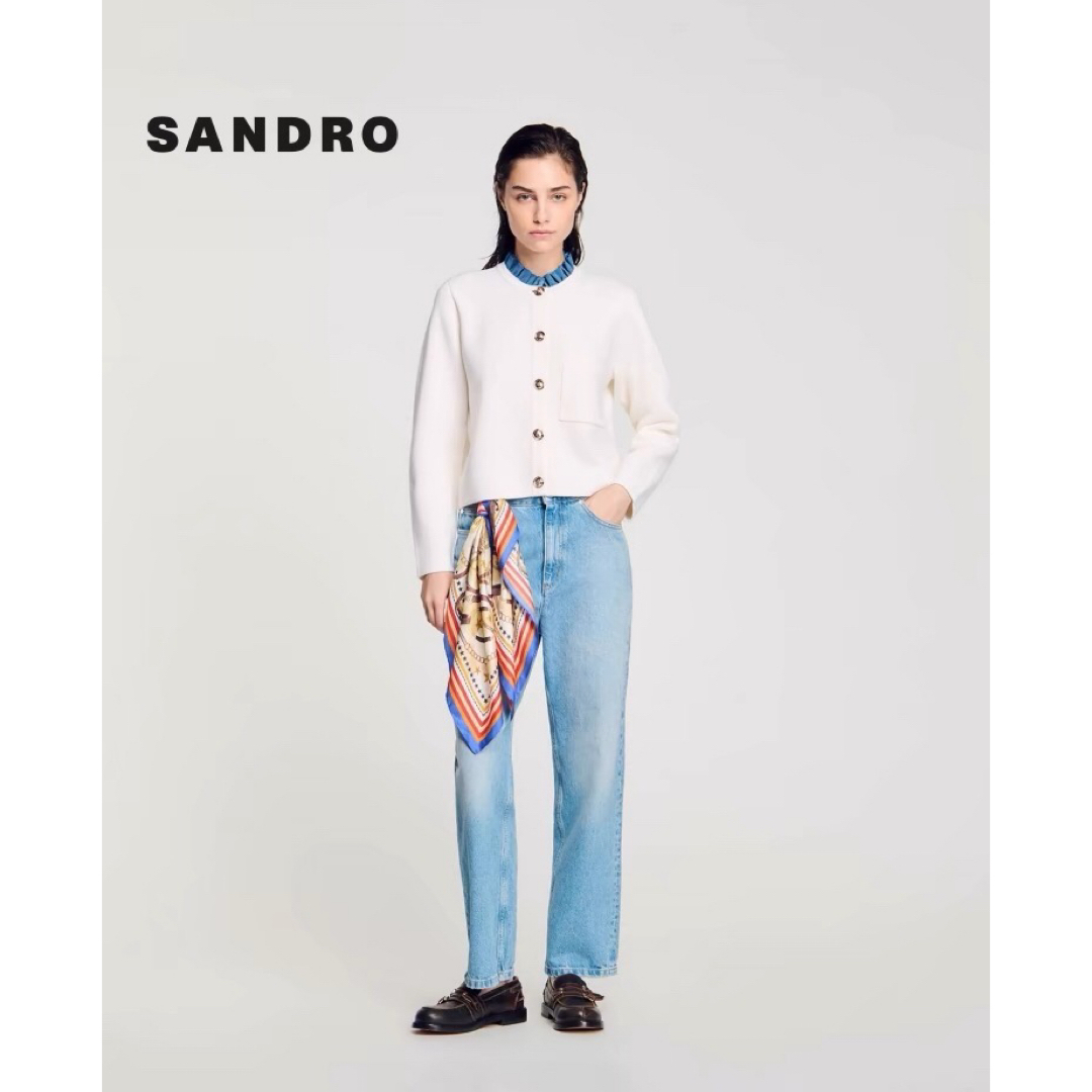 Sandro - ❇️Sandroサンドロ正規25新作ニットカーディガンの通販 by
