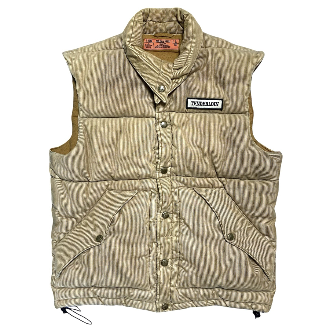 TENDERLOIN - キムタク着 Lサイズ テンダーロイン コーデュロイ ベスト
