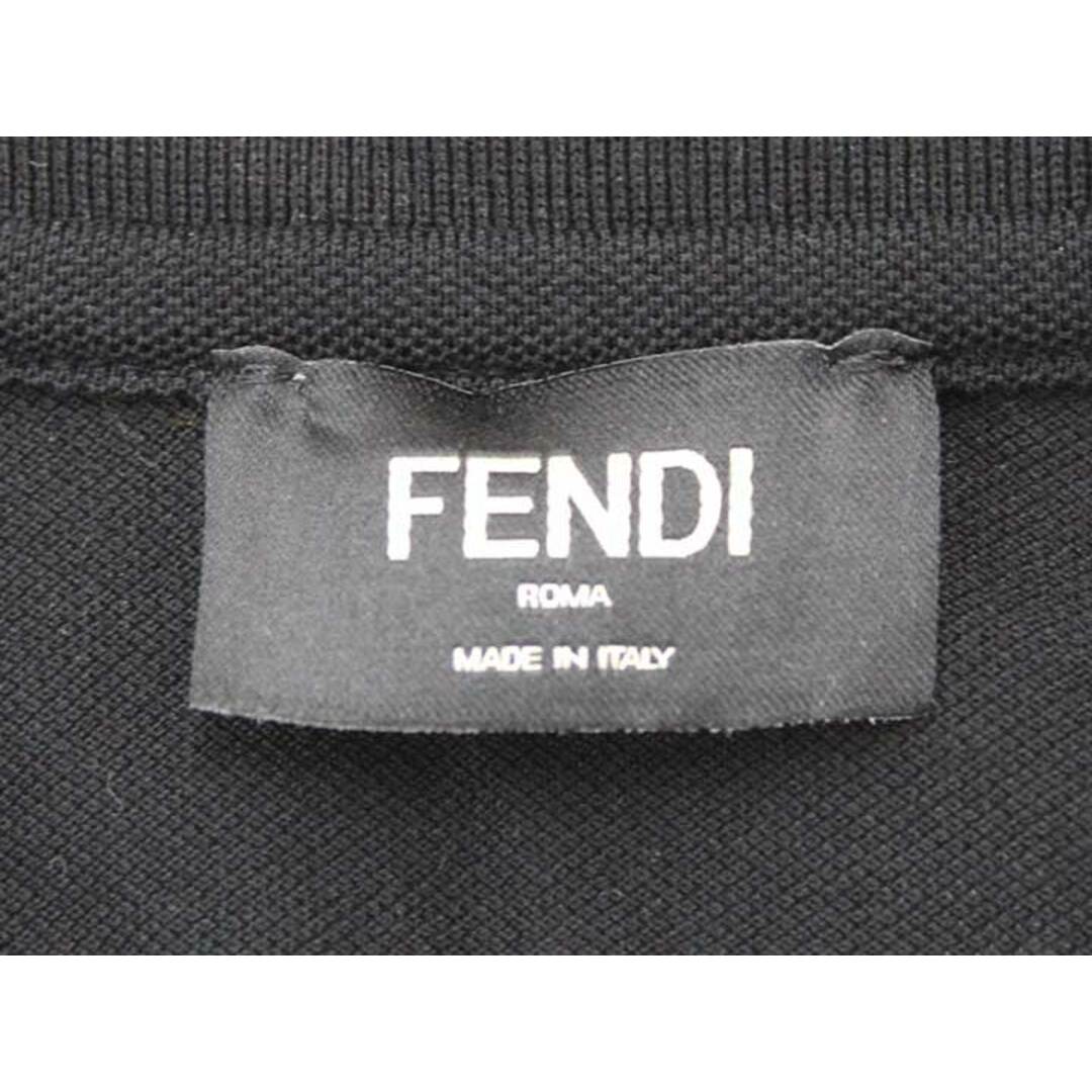 FENDI - 【春物 新入荷】◇FENDI/フェンディ◇ブラックピケポロシャツ