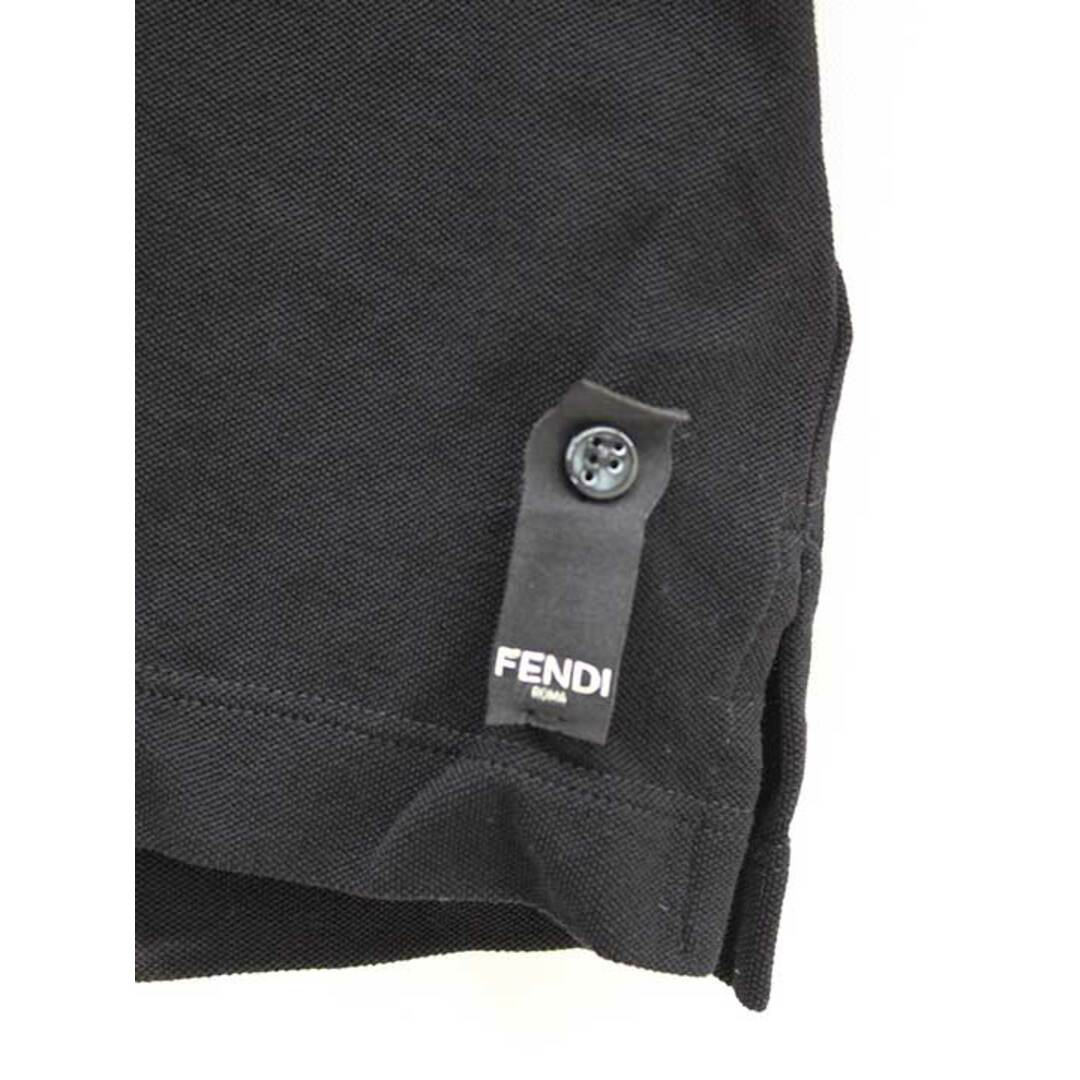 FENDI - 【春物 新入荷】◇FENDI/フェンディ◇ブラックピケポロシャツ