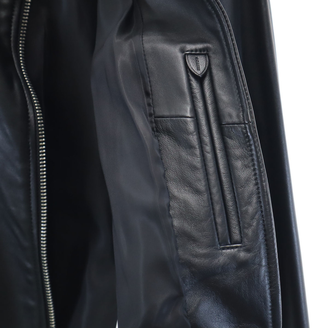 COACH - 古着 COACH コーチ 羊革 シープレザー ライダースジャケット S