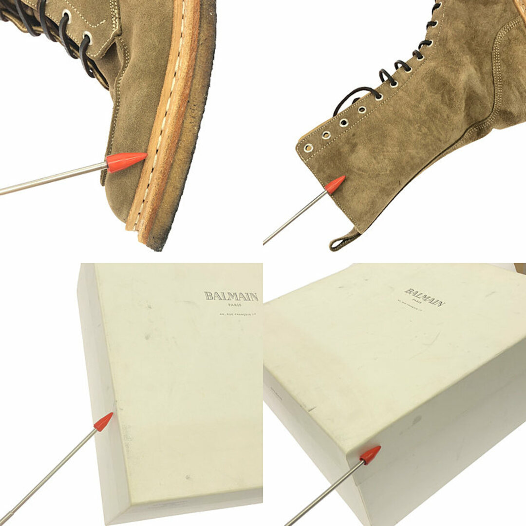 BALMAIN - BALMAIN / バルマン | スエード レンジャー ブーツ | 44