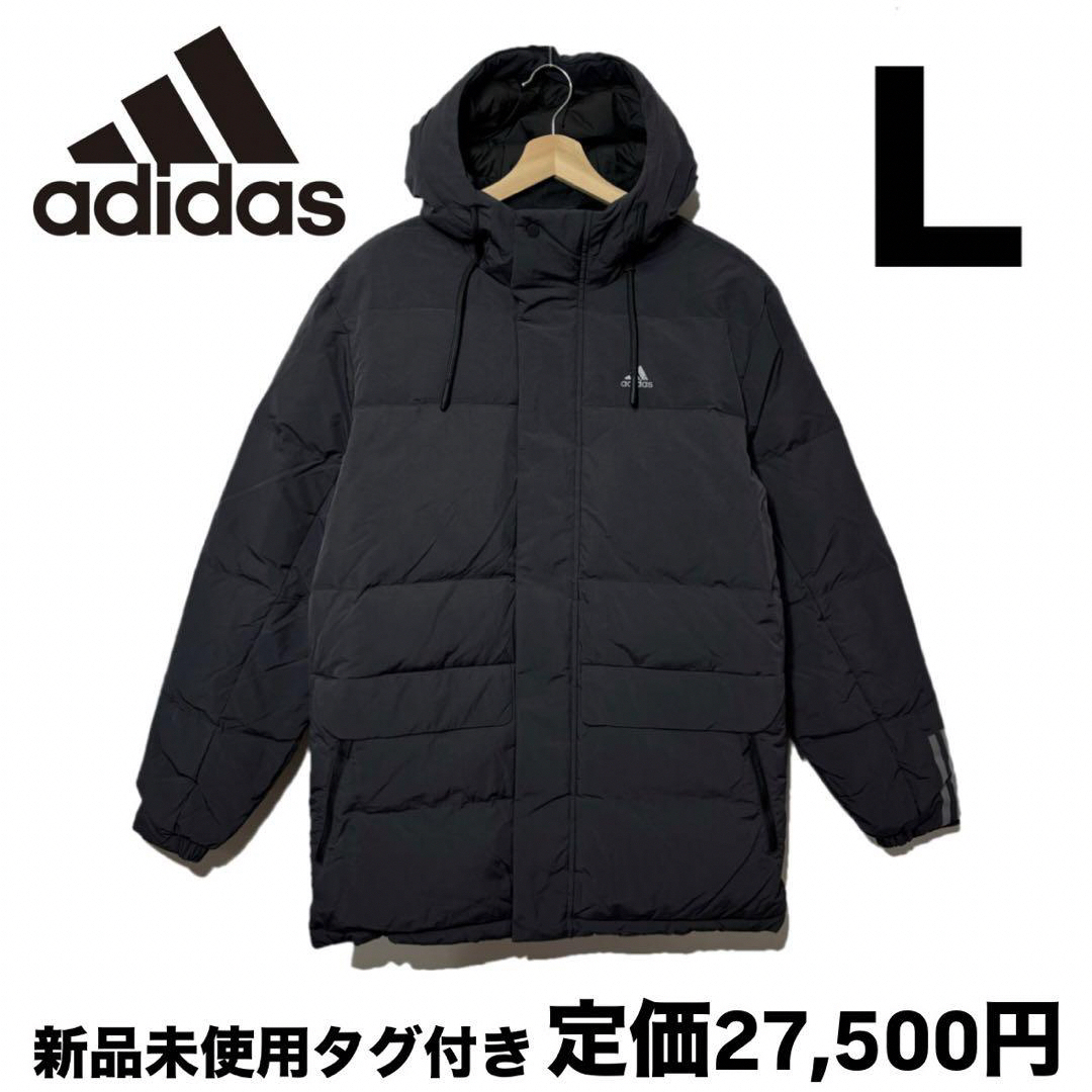 M ブラック 新品 タグ付 】 adidas アディダス ダウン ジャケット
