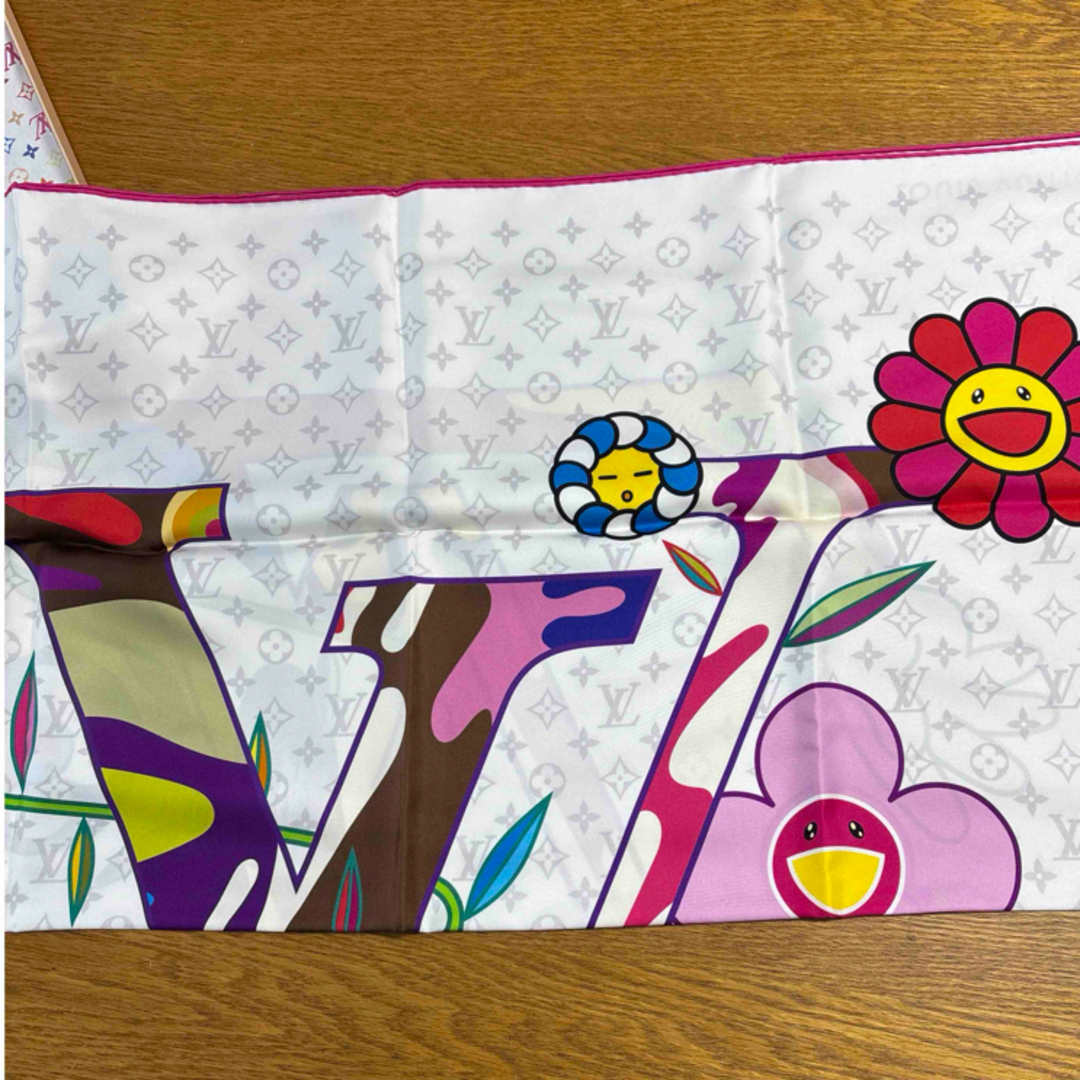 LOUIS VUITTON - ルイヴィトン 村上隆 スカーフの通販 by 汰瑯360