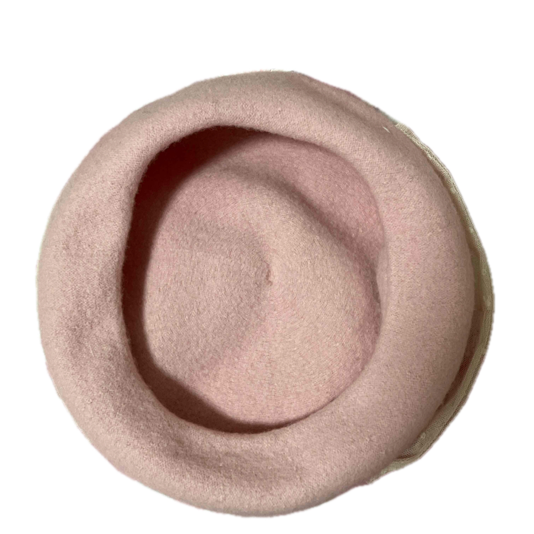 しまむら - 新品未使用 青木美沙子 しまむら ニナス ベレー帽 ピンク