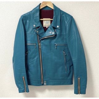 UNDERCOVER（ライダースジャケット ・ ブルー・ネイビー/青色系）の