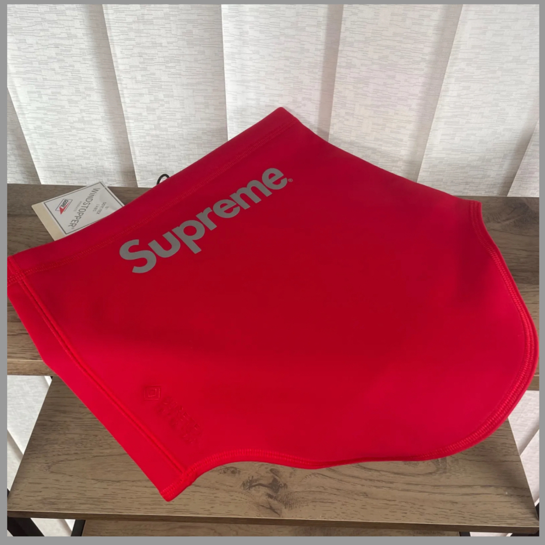 Supreme - \通勤通学にも/ ネックウォーマー シュプリーム 値札タグ付
