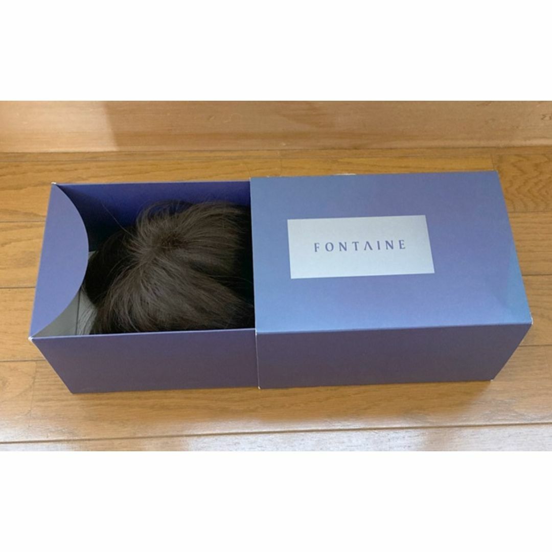 FONTAINE - FONTAINEフォンテーヌ 長めのフロント人毛MIX 四分ウィッグ