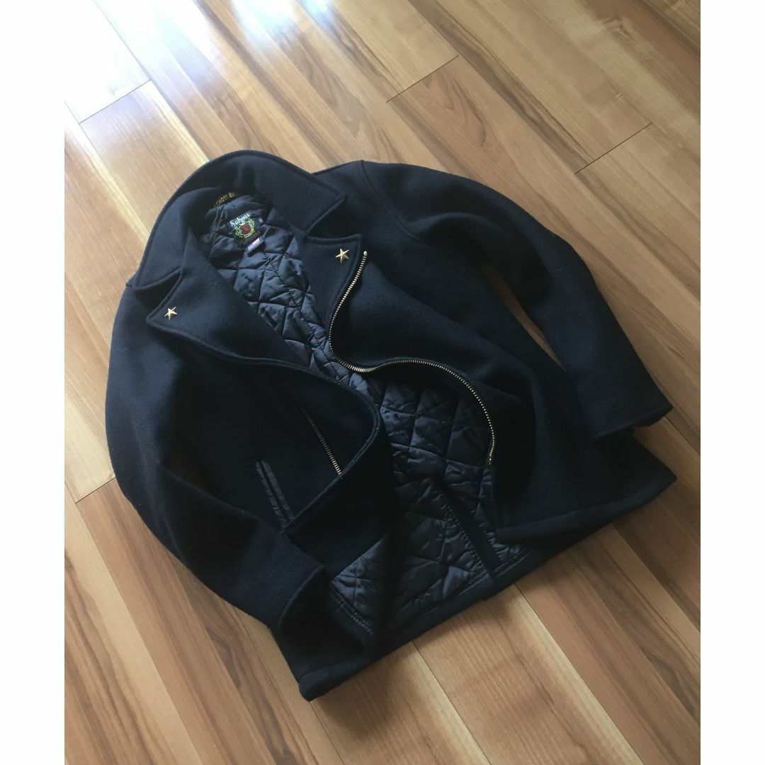schott - 美品 USA製Schottウールライダース/Pコート・32・ワンスター