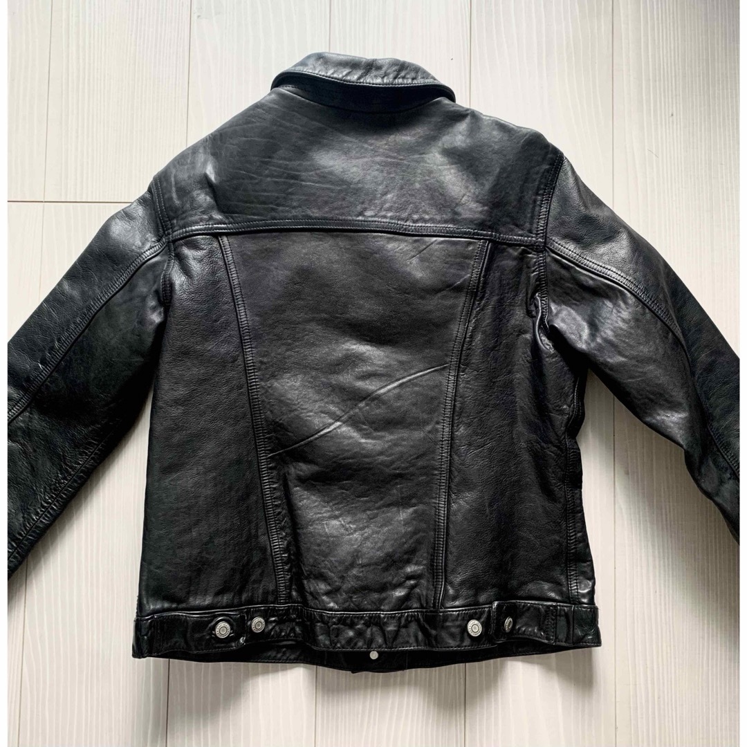 GAP - old gap レザー トラッカージャケットの通販 by R.Hshop