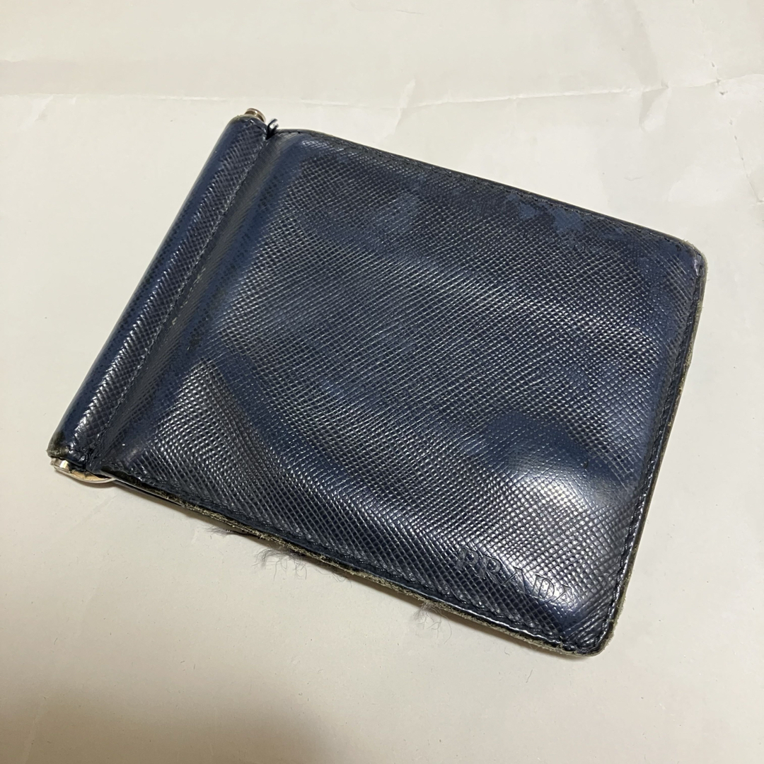 PRADA - 【PRADA / プラダ】 サフィアーノ / レザー / マネークリップ