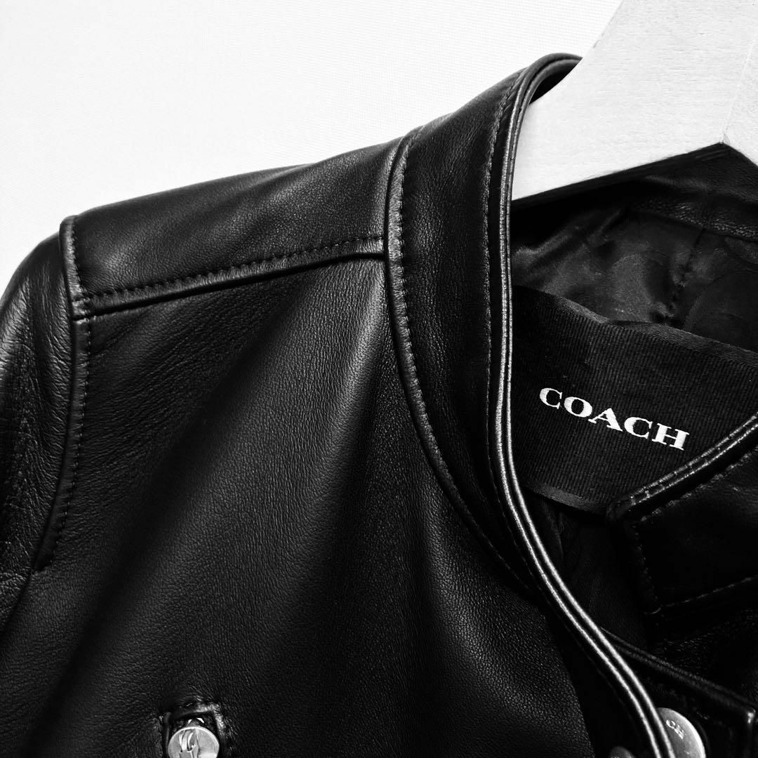 COACH - ☆新品未使用☆送料込☆美品 COACH ラムレザー ライダース