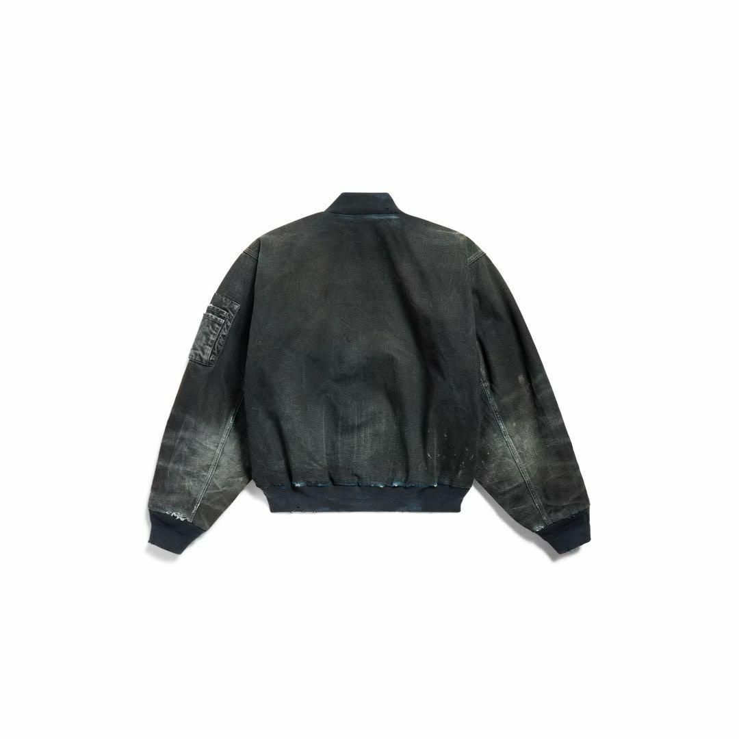 BALENCIAGA - BALENCIAGA 25 spring denim bomber jacketの通販 by
