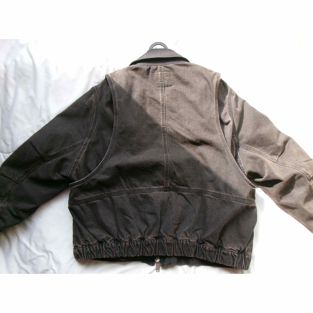 ZARA - ZARA コントラストカラー付きデニムジャケット の通販 by