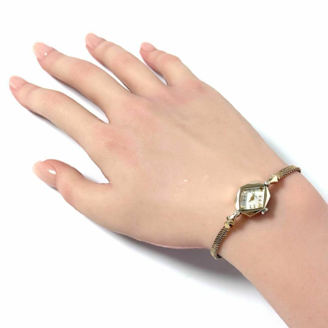 agete - 【希少モデル】アガット 腕時計 クラシック K10ゴールド