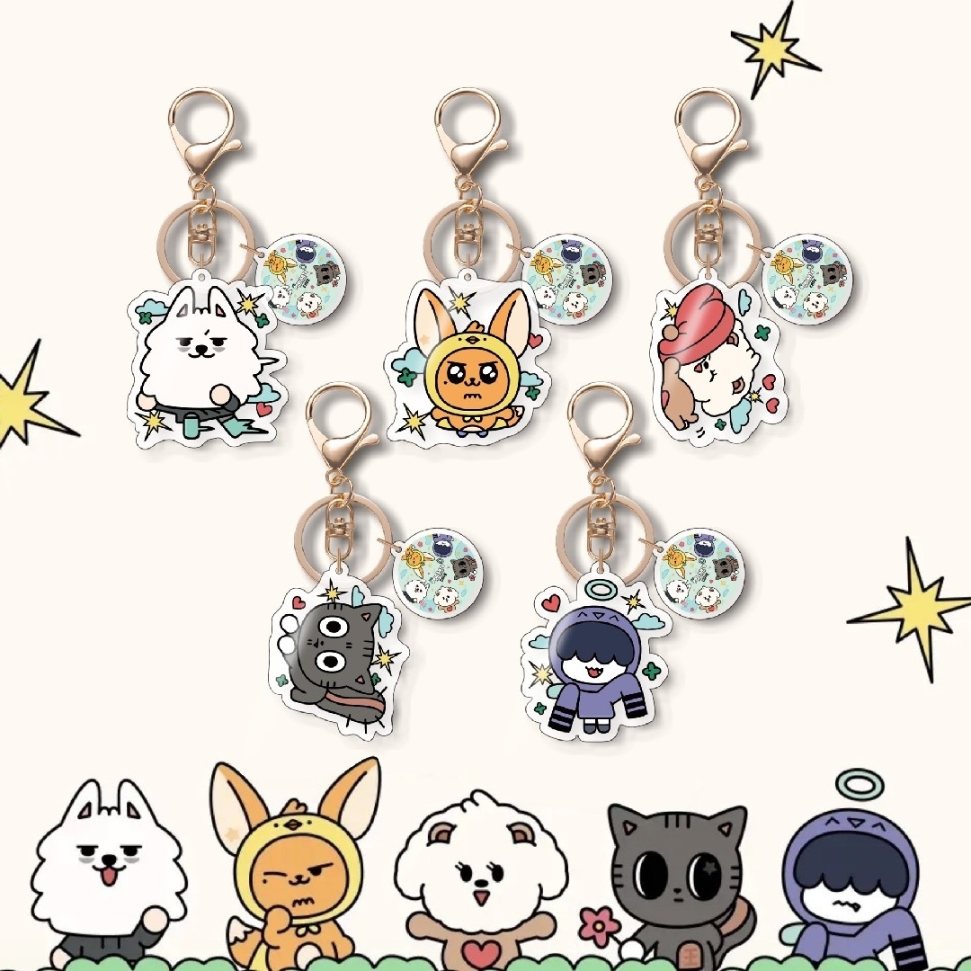 TOMORROW X TOGETHER - TXT プルバトゥ ダゴニャン 2Pキーホルダー