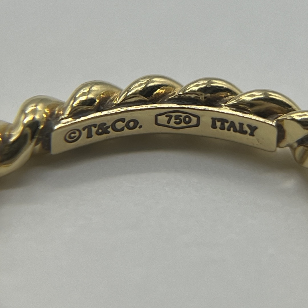 Tiffany & Co. - ティファニー TIFFANY ツイストリング 9号 イエロー