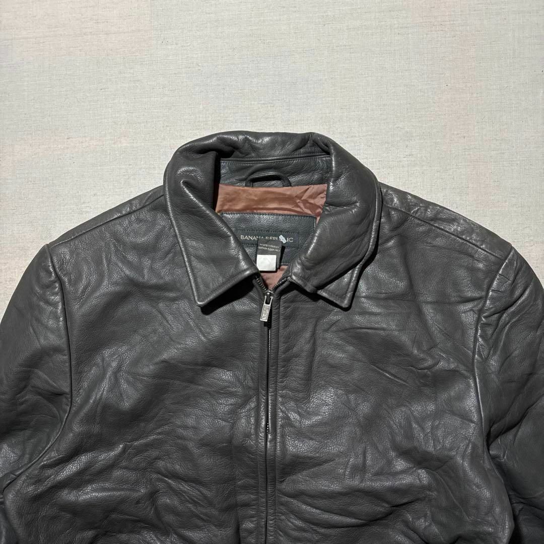 Banana Republic - 00s バナナリパブリック カウ レザー 牛革 本革