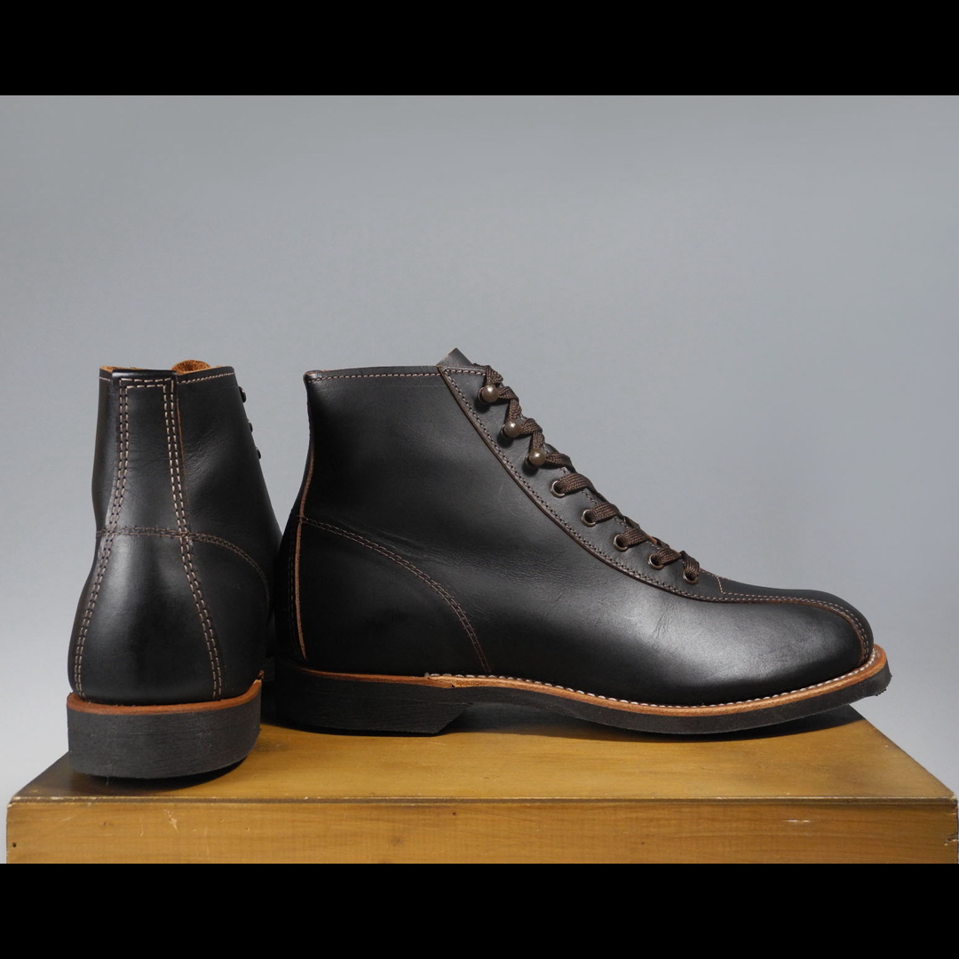 REDWING - 8825アウティング ブーツ茶芯フラットボックス9060 8075