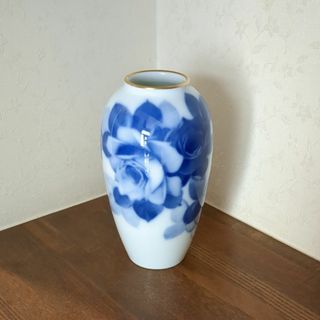 大倉陶園 - 大倉陶園 金蝕バラ 花瓶の通販 by remi's shop｜オオクラ