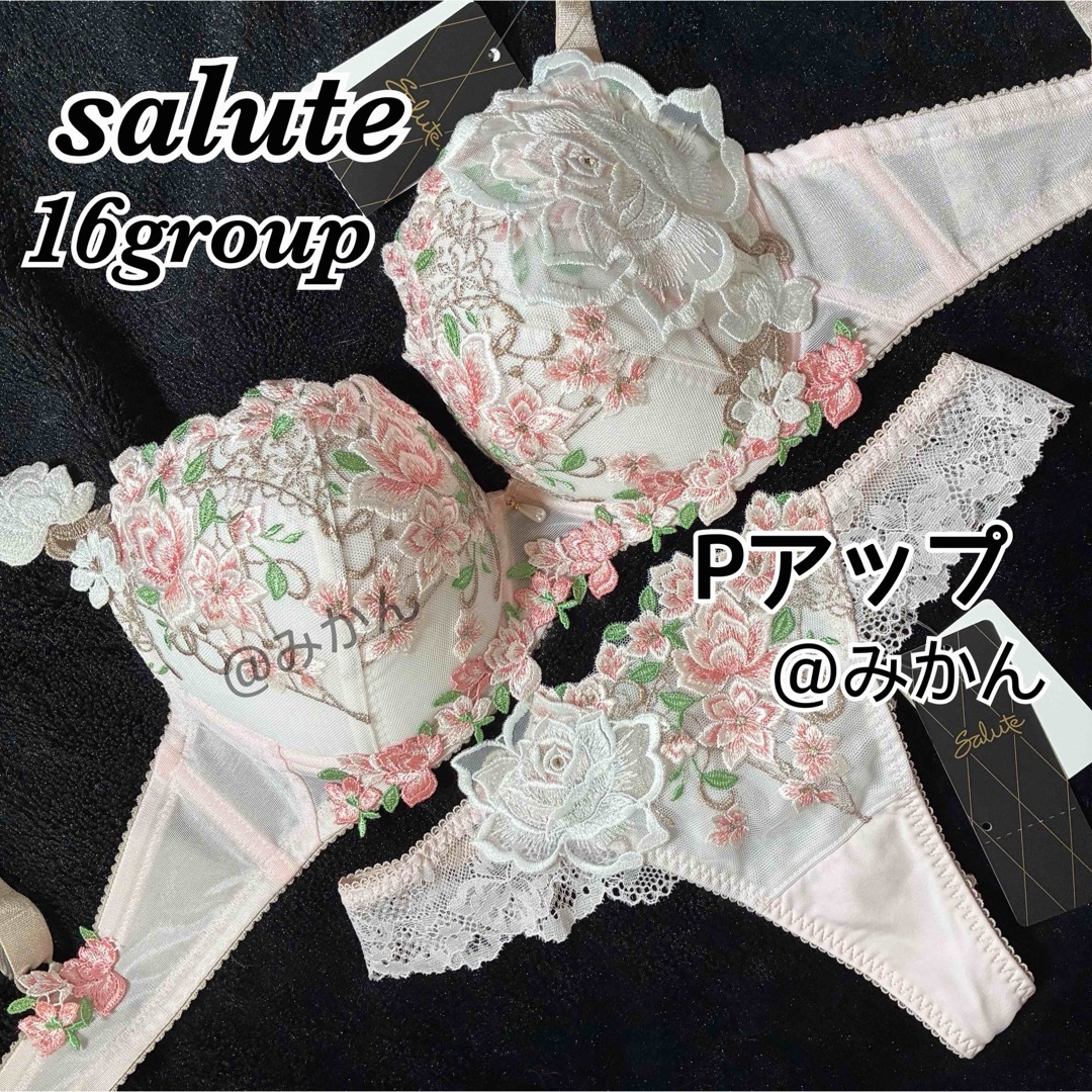 Wacoal - サルート16グループPアップブラソングセット(ピンク)の通販