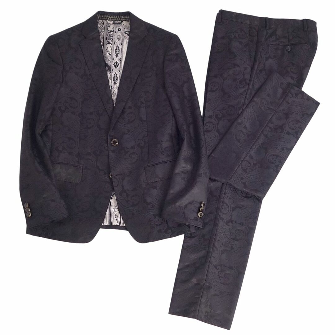 ETRO - エトロ ETRO セットアップ スーツ シングル ペイズリー ウール