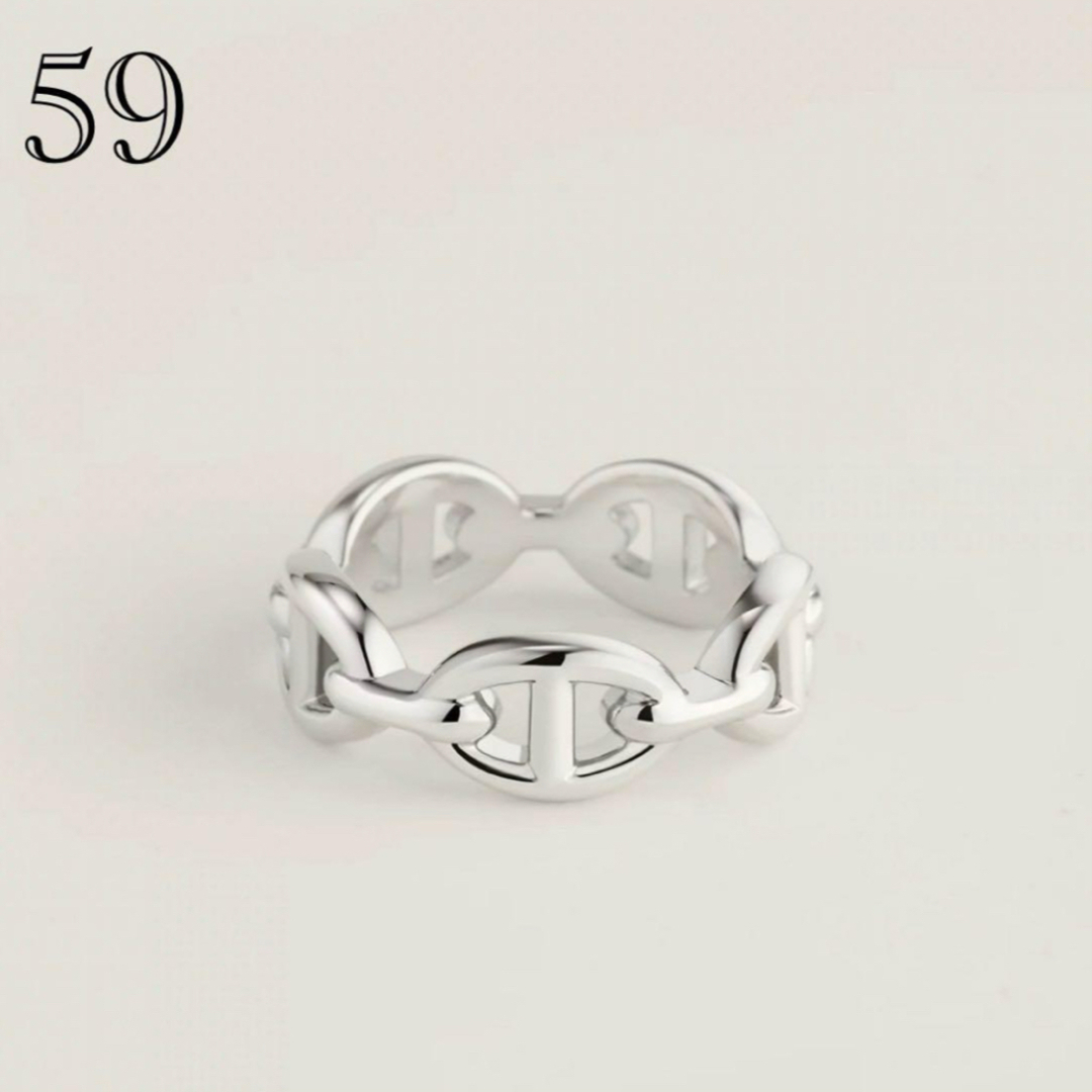 HERMES - 【新品・未使用】エルメス リング シェーヌダンクルアン