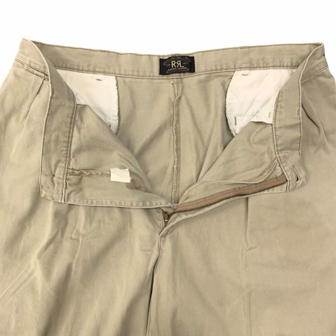 RRL - ダブルアールエル チノパンツ 90S 三ツ星タグ ベージュ メンズ