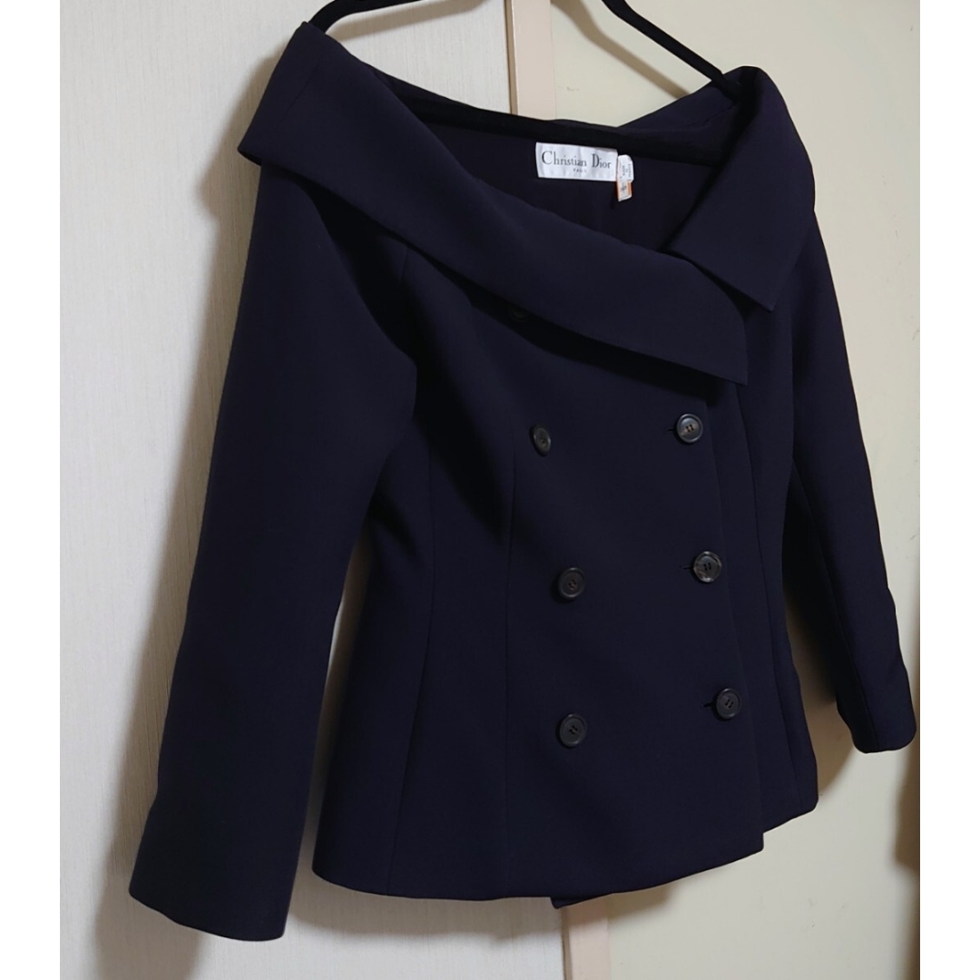 Christian Dior - Christian Dior オフショルダー バージャケット