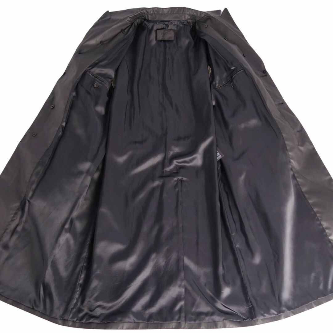 PRADA - 美品 プラダ PRADA コート ベルト付き ロングコート レイン