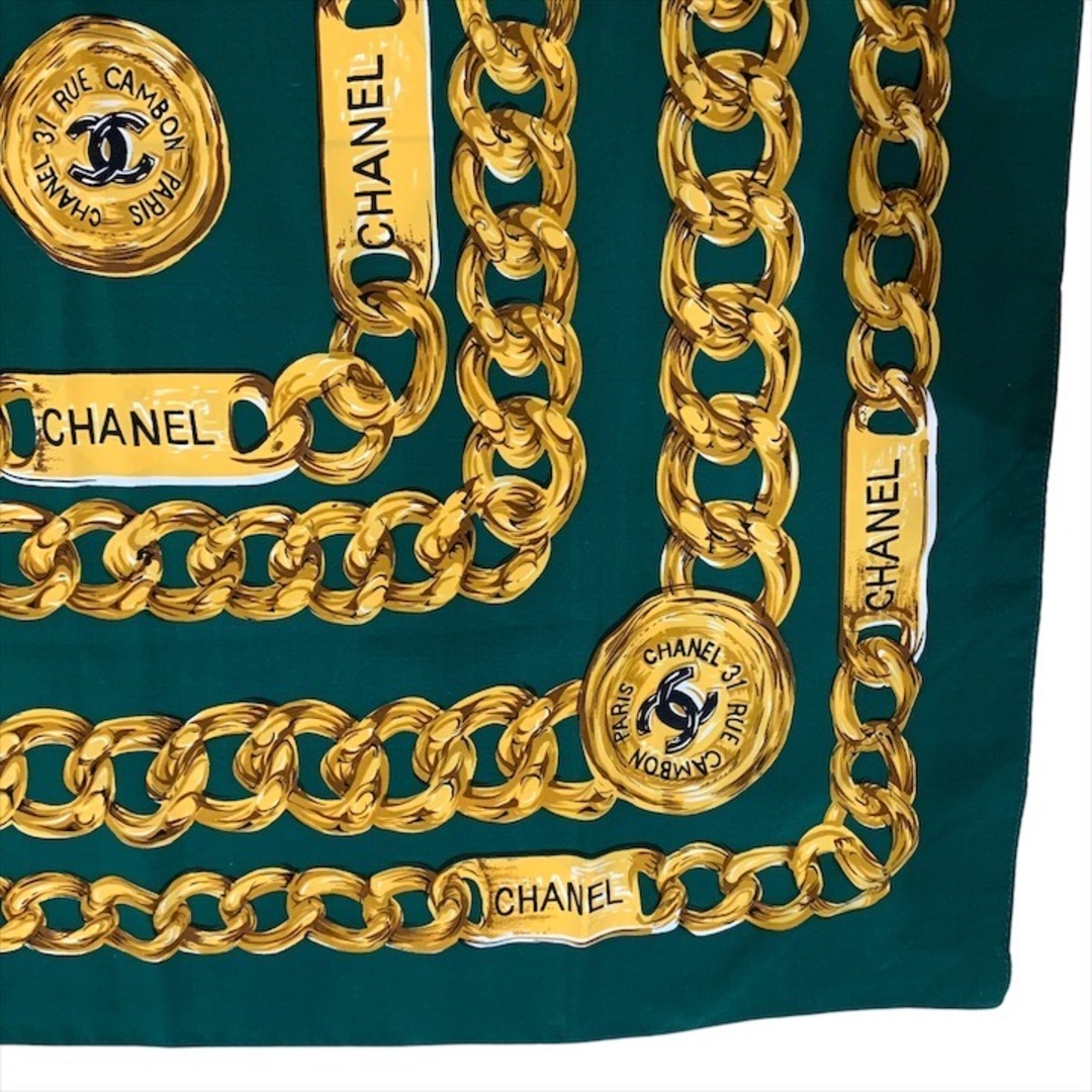 CHANEL - 美品 CHANEL シャネル ココマーク ロゴ チェーン 大判