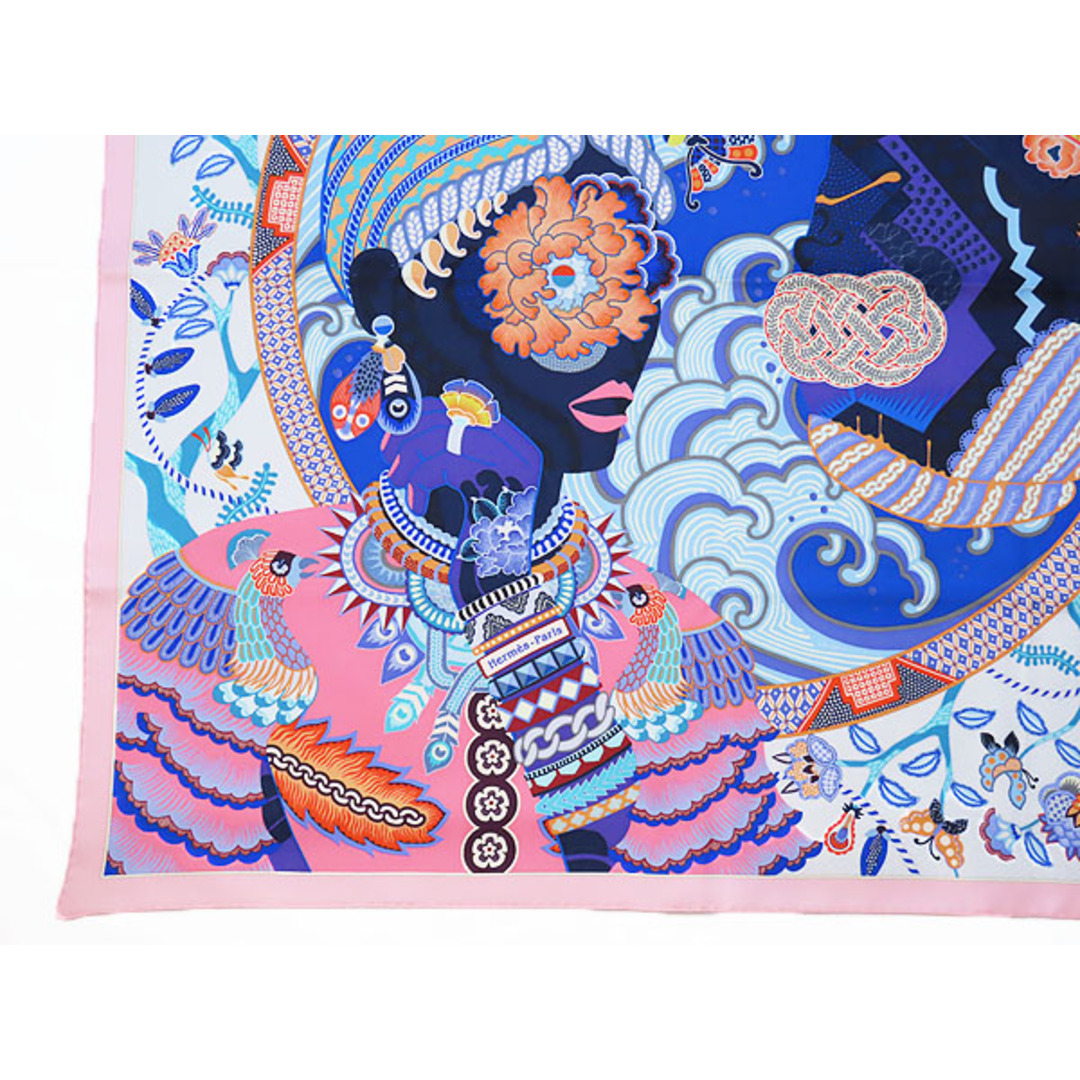 HERMES - レア新古品 エルメス カレ90 デュオ コスミック 京森 康平