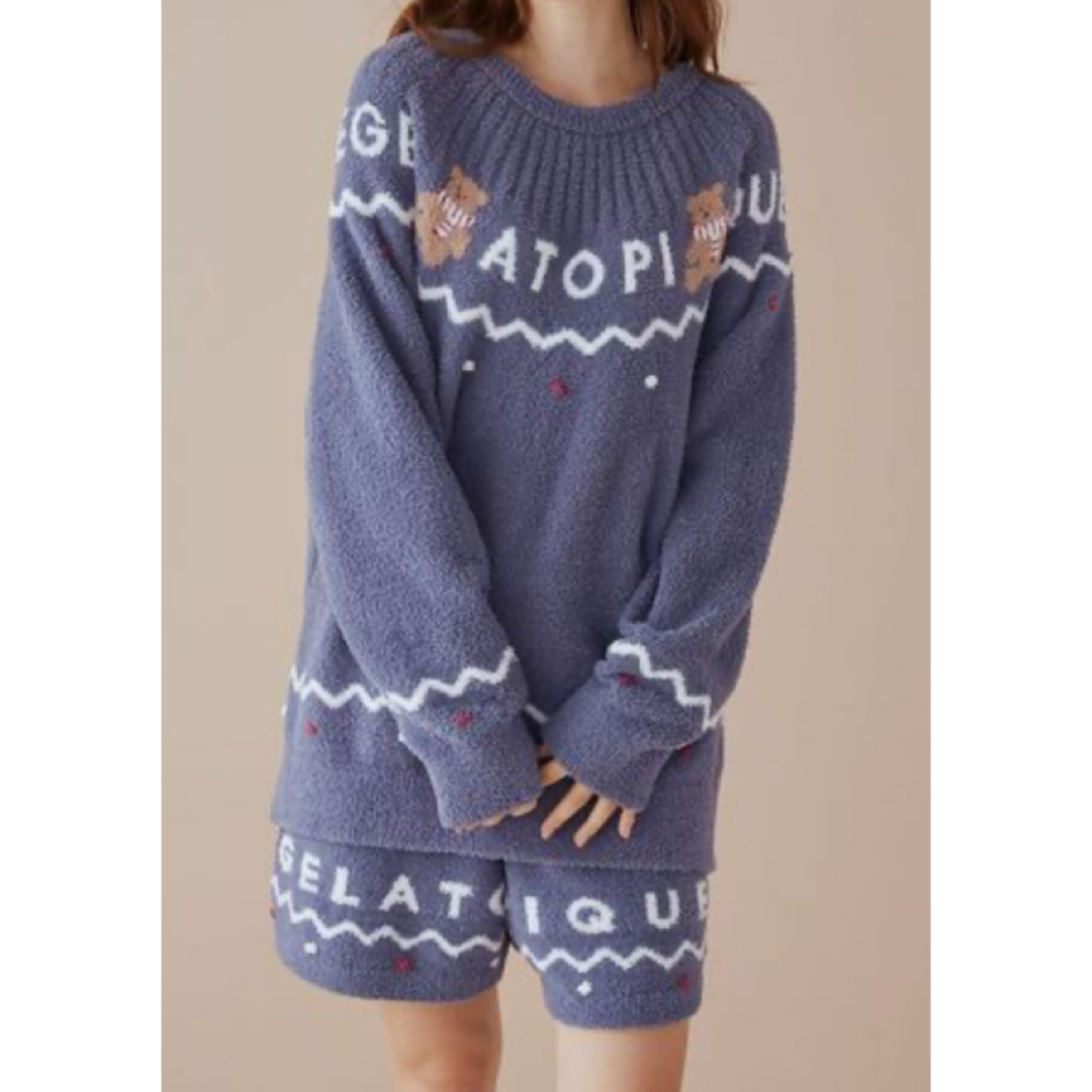 gelato pique - 新品【HOLIDAY】ジェラピケ ノルディック プルオーバー