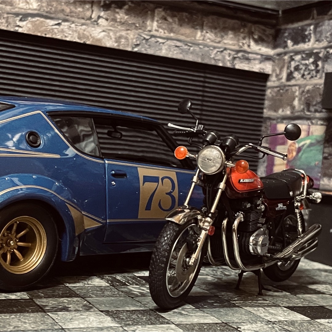 カワサキ - 1/18 マルサン 鉄馬プロジェクト カワサキ 750RS Z2の通販