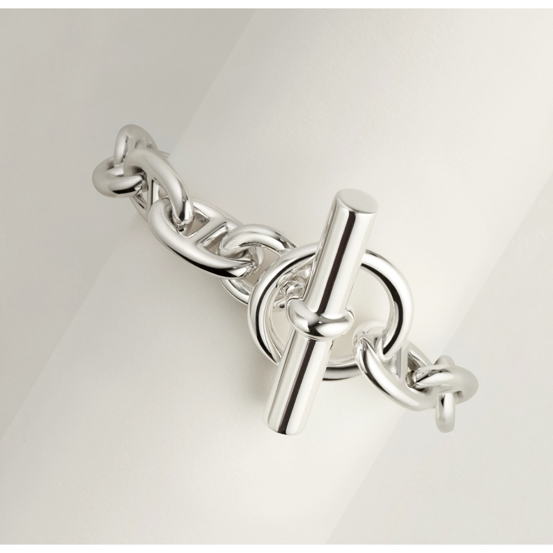 HERMES - 新品未使用 エルメス シェーヌダンクル ブレスレット MM 18