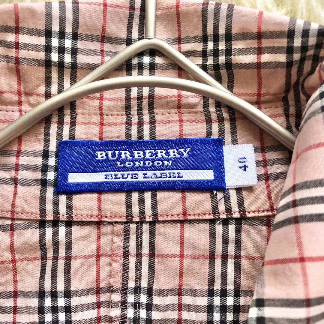 BURBERRY BLUE LABEL - BURBERRY BLUE LABEL♪ノバチェックシャツ