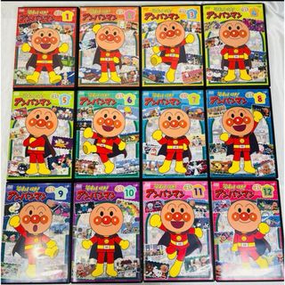 全巻セット】新品ケース付き アンパンマン '21 DVD 12本セットの通販