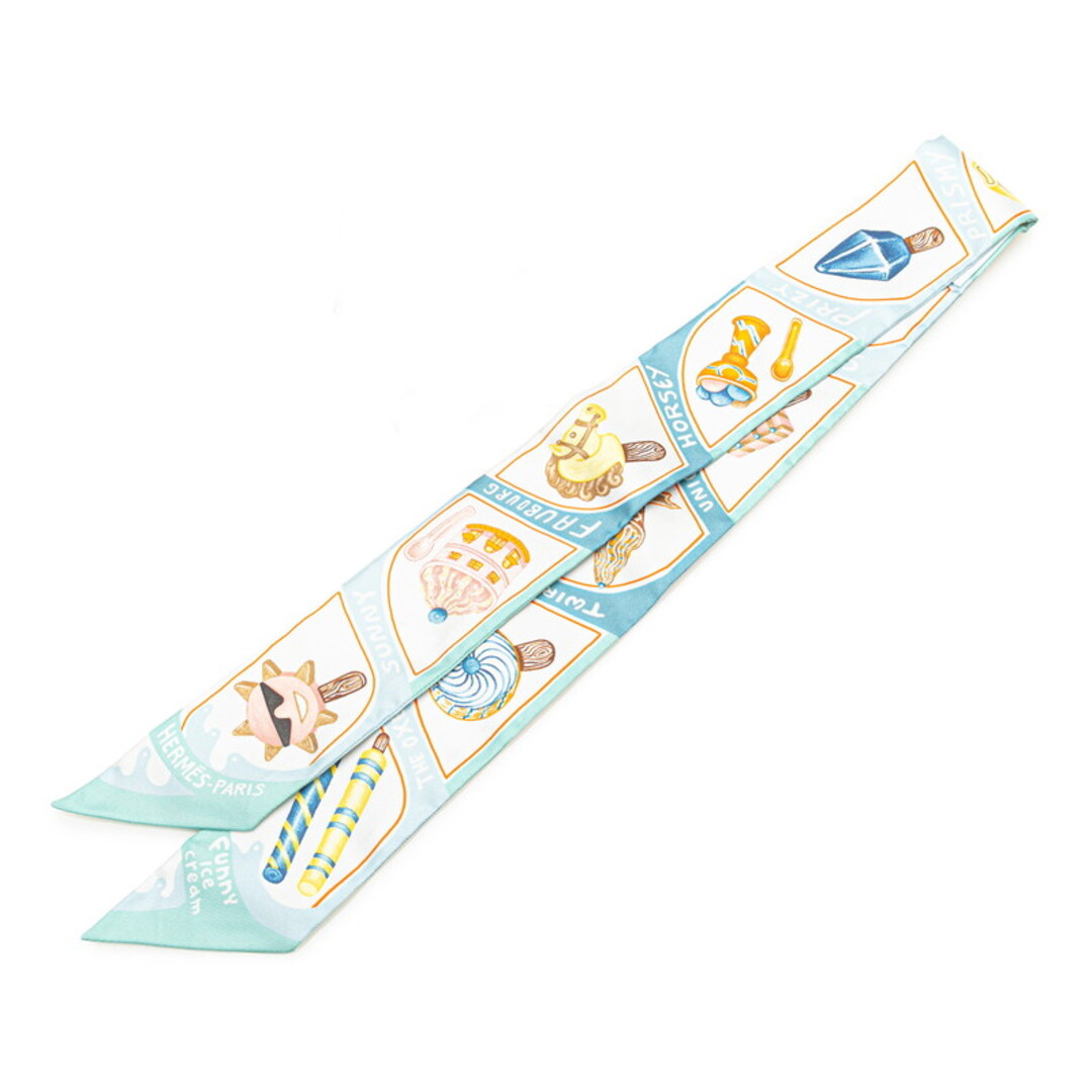 HERMES - 美品 エルメス ツイリー FUNNY ICE CREAM ファニー アイス
