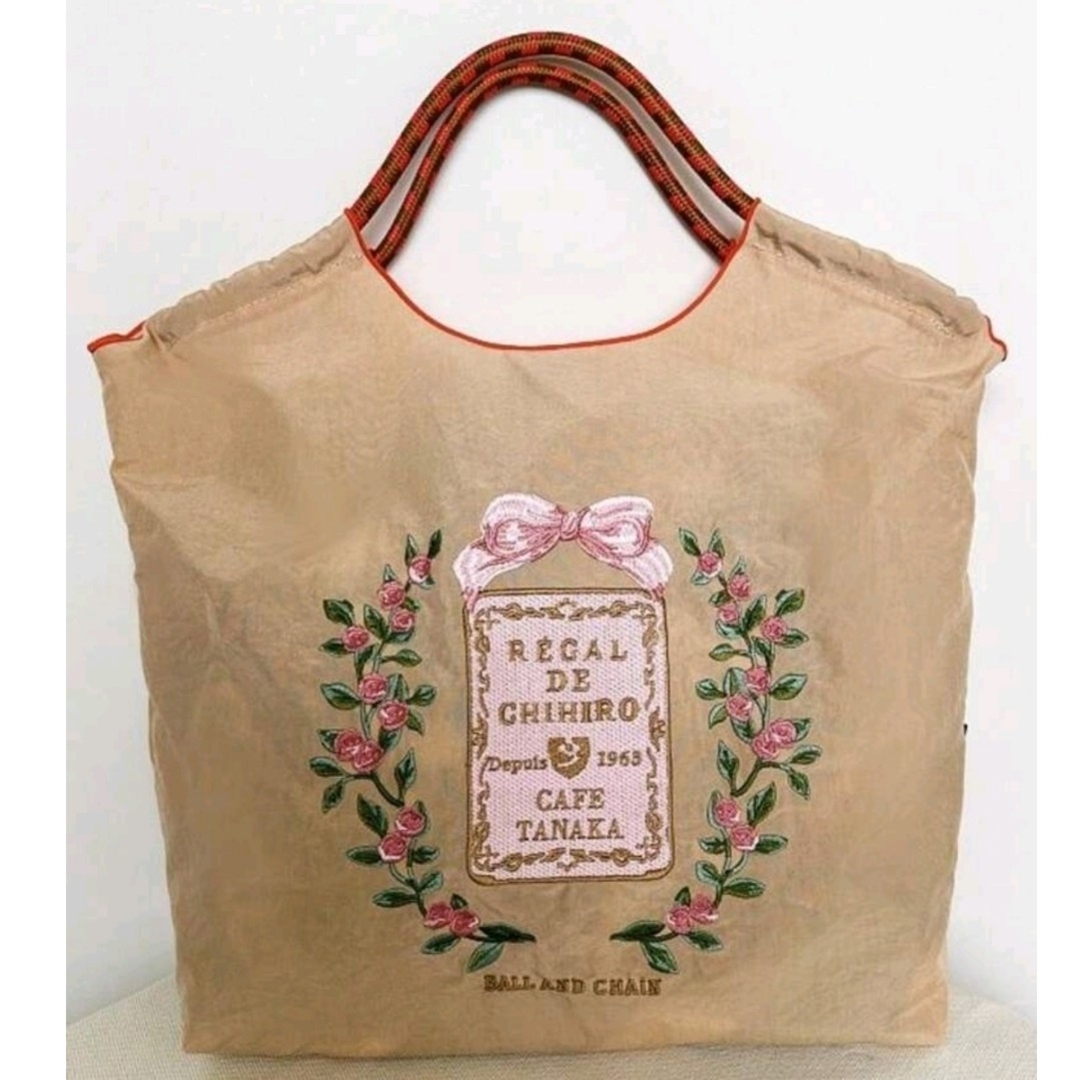 ラスト1点！ ボールアンドチェーン カフェタナカ エコバッグ Mの通販