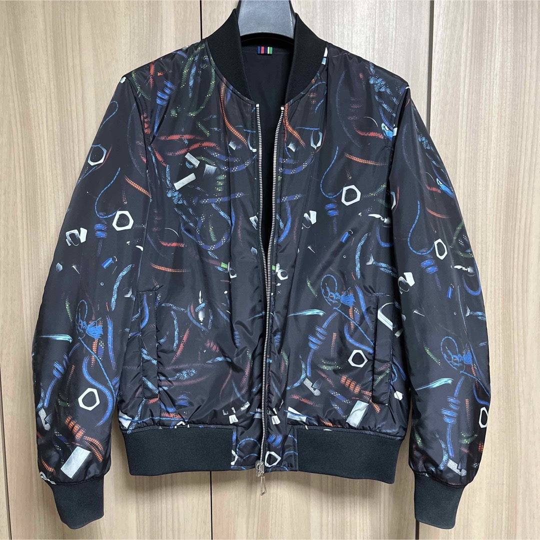 Paul Smith - ポールスミス リバーシブル ブルゾン MA-1 黒の通販 by